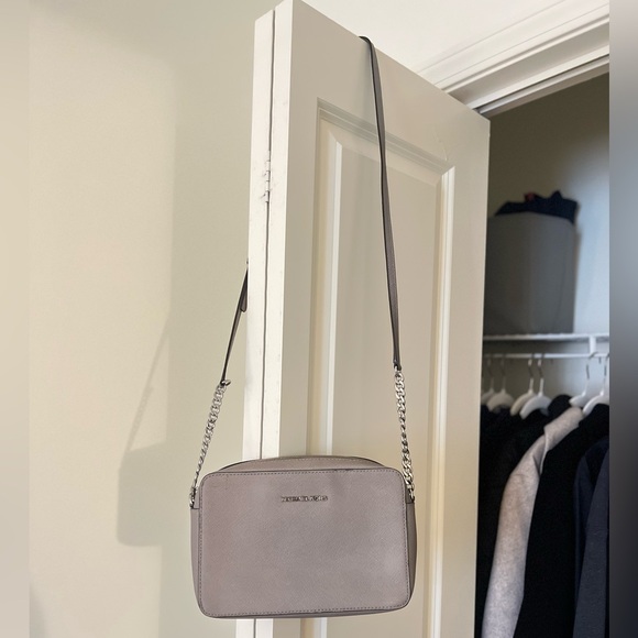 Michael Kors Taupe Crossbody Bag - Picture 3 of 7